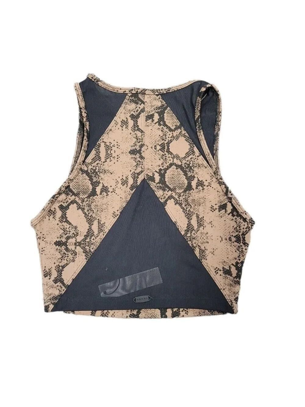 KORAL Bra React Brown Python/Black - Picture 6 of 9